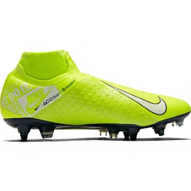 Nike Phantom Vsn Elite Df Sg Pro Ac AO3264 717 nogometna cipela crna zelena