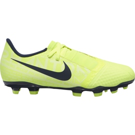 Nike nogometne tenisice Phantom Venom Academy Fg Junior AO0362 717 žuti žuti