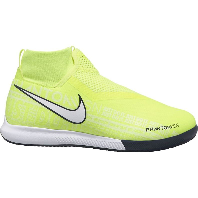 Nike Phantom Vsn Academy Df Ic Junior AO3290 717 nogometne cipele žuta boja žuta boja