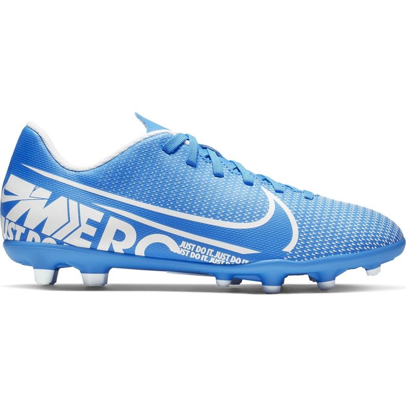 Nike Mercurial Vapor 13 Club FG / MG Junior AT8161 414 nogometne cipele plava plava