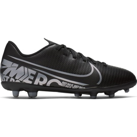 Nike Mercurial Vapor 13 Club FG / MG Junior AT8161 001 nogometne cipele crna crna
