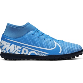 Nike Mercurial Superfly 7 Club Tf Junior AT8156 414 nogometne cipele višebojan plava