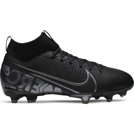 Nike Mercurial Superfly 7 Academy FG / MG Junior AT8120 001 nogometna cipela crna crna