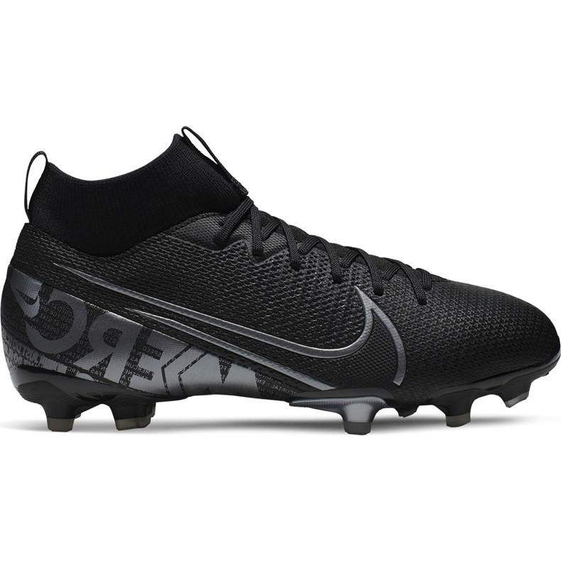 Nike Mercurial Superfly 7 Academy FG / MG Junior AT8120 001 nogometna cipela crno crno