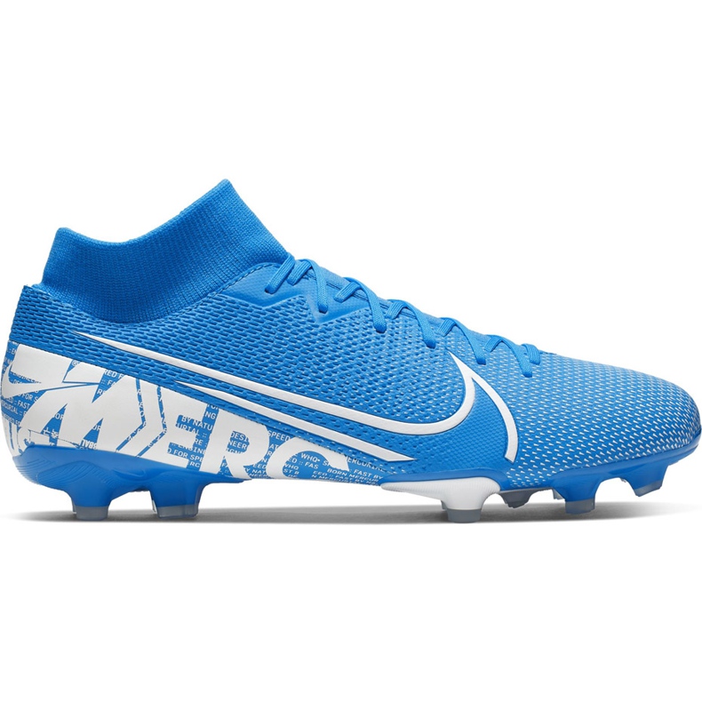 Nike Mercurial Superfly 7 Academy FG / MG AT7946 414 nogometne cipele raznobojna plava