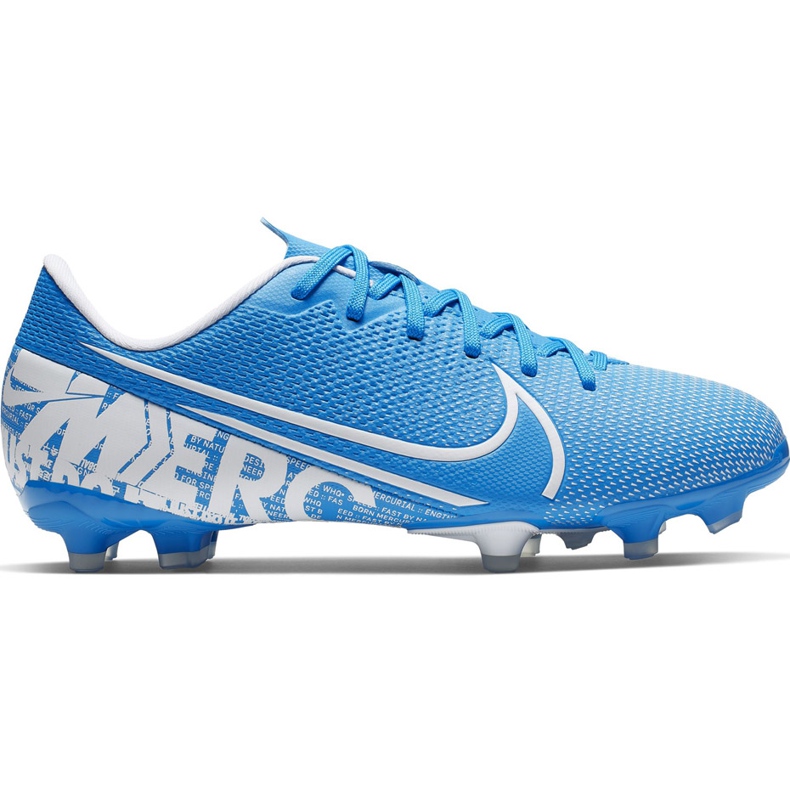 Nike Mercurial Vapor 13 Academy FG / MG Junior AT8123 414 nogometne cipele plava plava