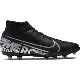 Nike Mercurial Superfly 7 Club FG / MG AT7949 001 nogometne cipele crno crno