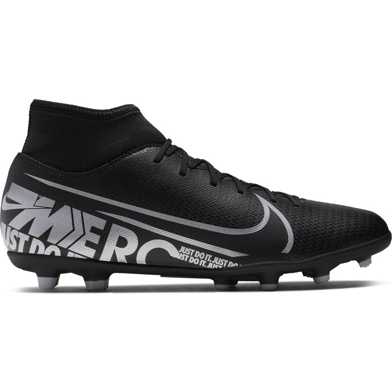 Nike Mercurial Superfly 7 Club FG / MG AT7949 001 nogometne cipele crno crno