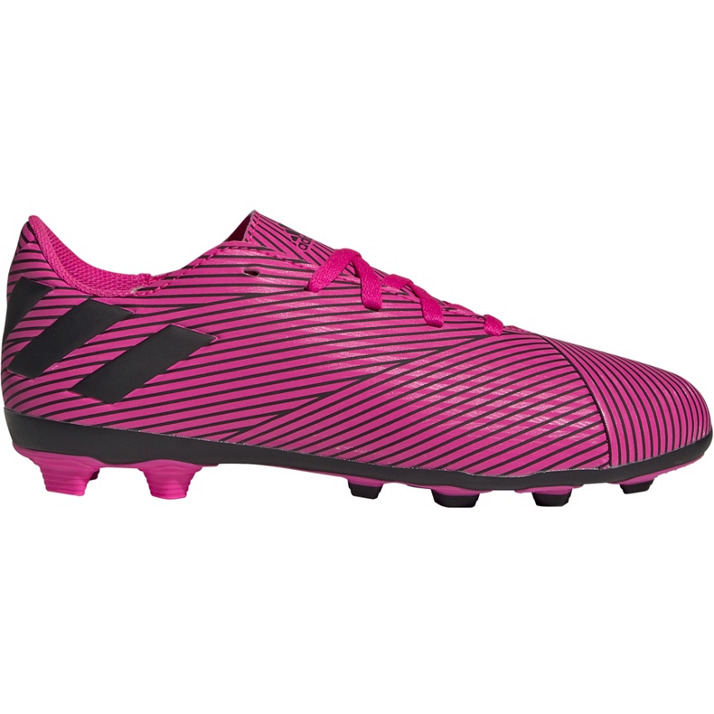 Adidas Nemeziz 19.4 FxG Junior roze tenisice za nogomet F99949 ružičasta ružičasta