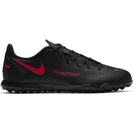 Nike Jr Phantom Gt Club Tf CK8483 060 nogometne cipele crno crno