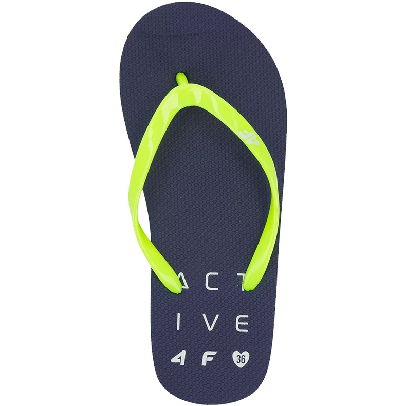 Papuče za djevojčice 4F tamnoplava HJL20 JKLD001 31S mornarsko plava