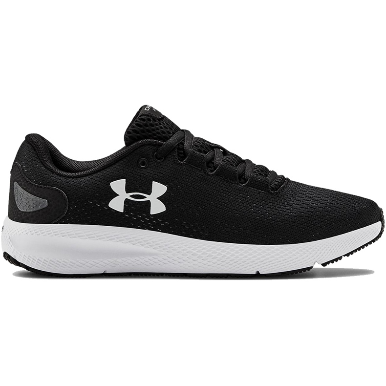 Under Armour Ua W Charged Pursuit 2 ženske cipele crno -bijele 3022604 001