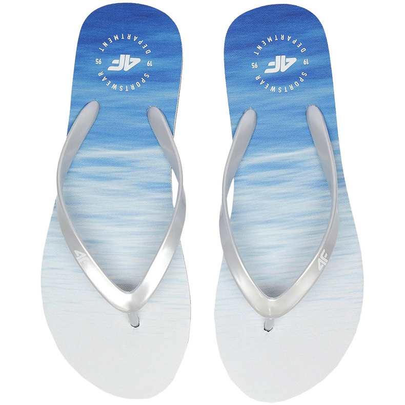 Ženske papuče 4F višebojne 1 H4L20 KLD004 91S plava