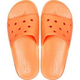 Crocs Classic Slide ženske papuče marelice 206121 801 narančasta