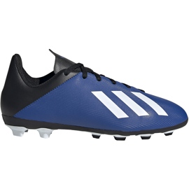 Adidas X 19.4 FxG Junior nogometne cipele plavo-crne EF1615 plava plava