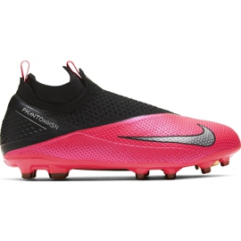 Nike Phantom Vsn 2 Elite Df FG / MG Junior CD4062 606 nogometne cipele crvena crvena