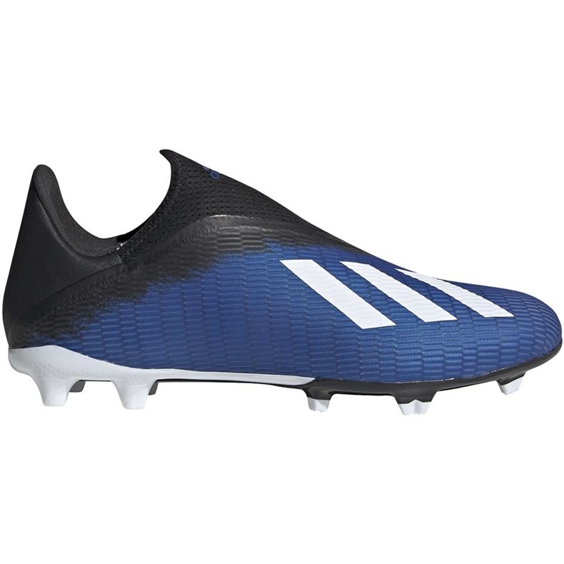Adidas X 19.3 Ll Fg nogometne cipele plavo-crne EG7178 plava plava
