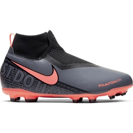Nike Phantom Vsn Academy Df FG / MG Jr AO3287 080 nogometne cipele višebojan crna