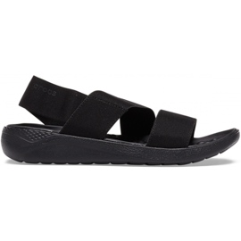 Crocs LiteRide rastezljiva sandala W crna 206081 060