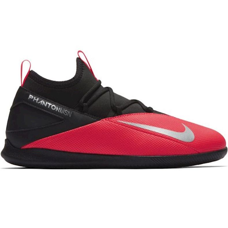 Nike Phantom Vsn 2 Club Df Ic Junior CD4072 606 nogometne cipele crvena crno