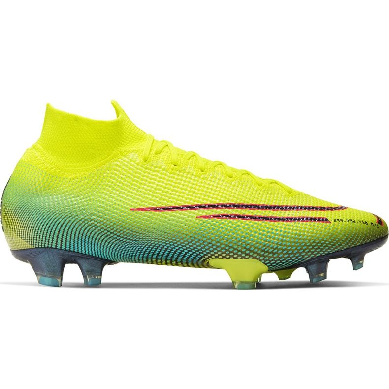 Nike Mercurial Superfly 7 Elite Mds Fg BQ5469 703 nogometna cipela raznobojna žuta boja