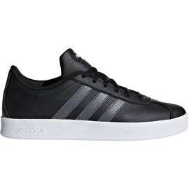 Dječje cipele adidas Vl Court 2.0 K crna F36381
