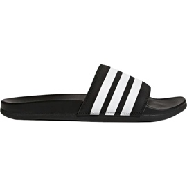 Adidas Adilette Cloudfoam Plus Stripes crne AP9971 papuče bijela crna