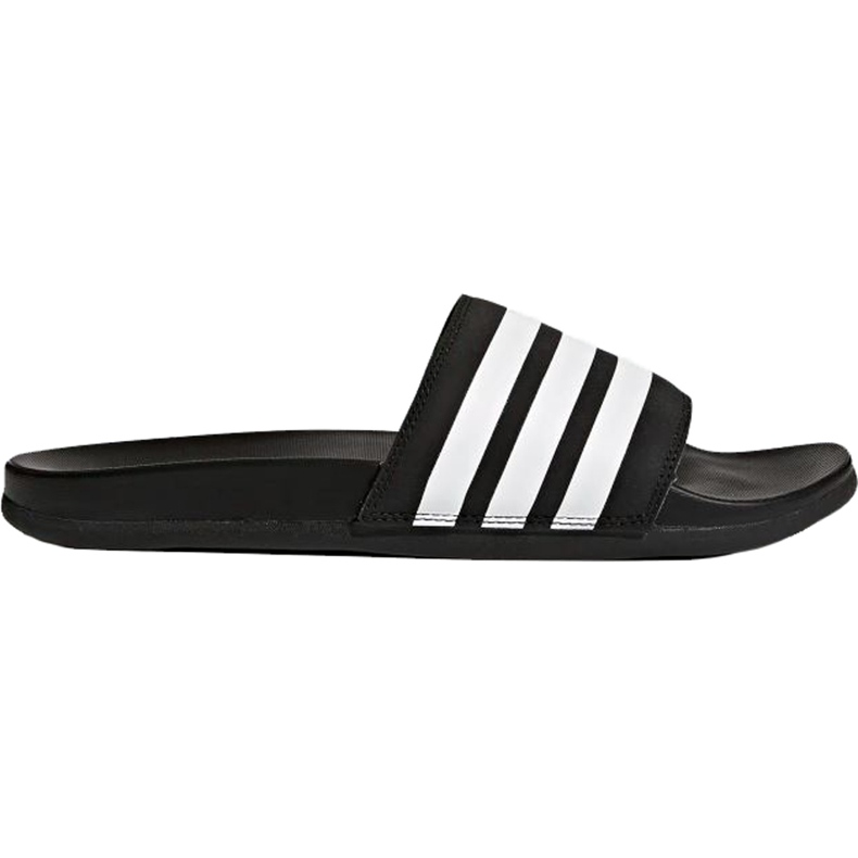 Adidas Adilette Cloudfoam Plus Stripes crne AP9971 papuče bijela crno