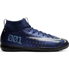 Nike Mercurial Superfly 7 Academy Mds Ic Junior BQ5529 401 nogometna cipela tamnoplava tamnoplava