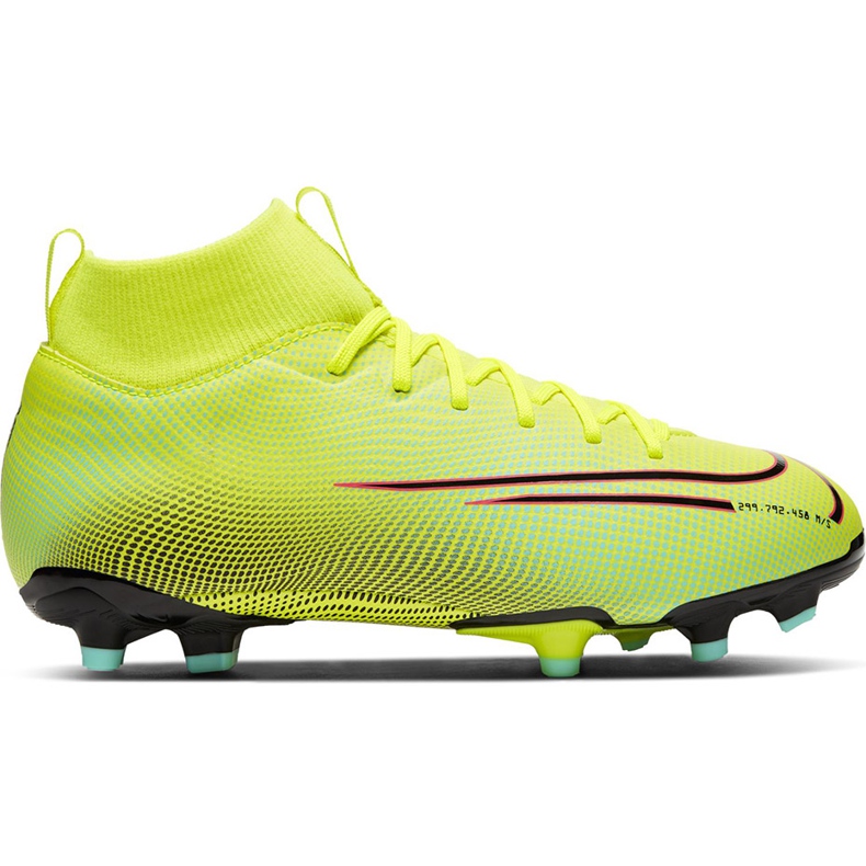 Nike Mercurial Superfly 7 Academy Mds FG / MG Junior BQ5409 703 nogometne cipele žuta boja žuta boja