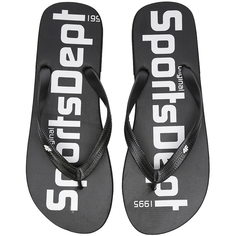 Muške 4F papuče duboko crne H4L20 KLM006 20S crno