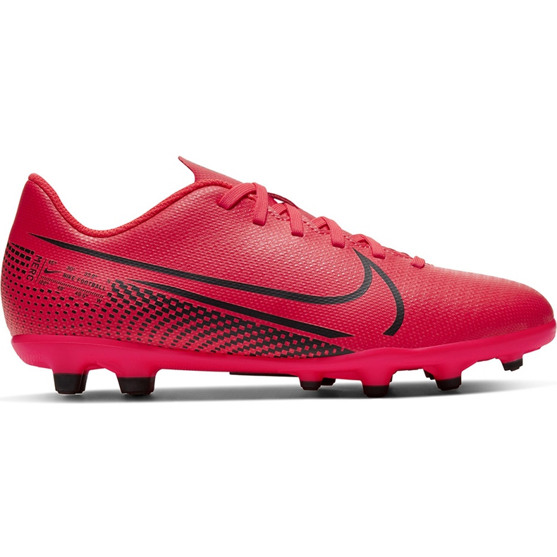 Nike Mercurial Vapor 13 Club FG / MG Junior AT8161 606 nogometne cipele raznobojna crvena