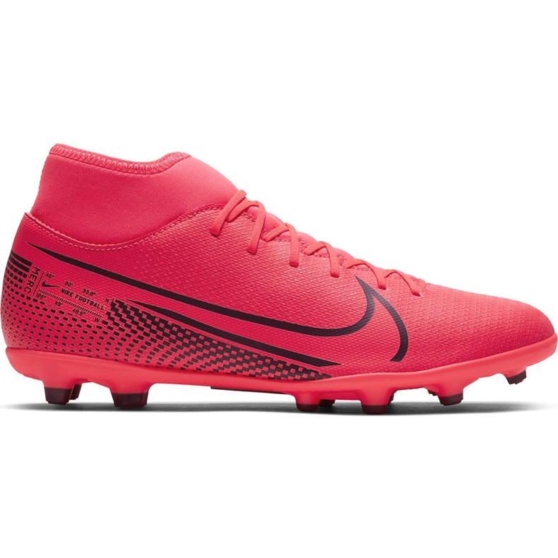 Nike Mercurial Superfly 7 Club FG / MG AT7949 606 nogometne cipele crvena crvena