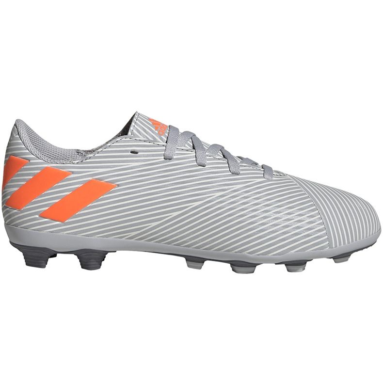 Adidas Nemeziz 19.4 FxG Jr sive nogometne cipele EF8305 raznobojna siva