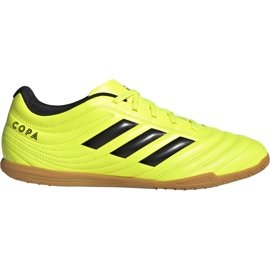 Adidas Copa 19.4 U kopačkama žute boje F35487 crna žuta boja