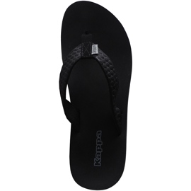 Ženske crne papuče Kappa Pahoa 242668 1111 crna