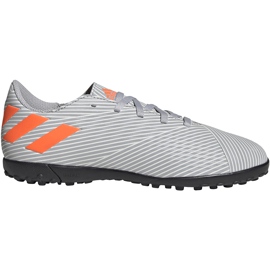 Adidas Nemeziz 19.4 Tf Jr sive nogometne cipele EF8306 višebojan siva