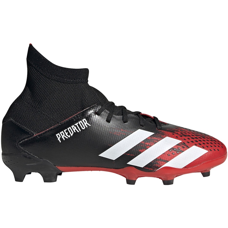 Kopačke adidas Predator 20.3 Fg Jr crne EF1930 raznobojna crno