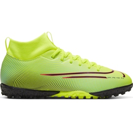 Nike Mercurial Superfly 7 Academy Mds Tf Junior BQ5407 703 nogometna cipela višebojan žuta boja