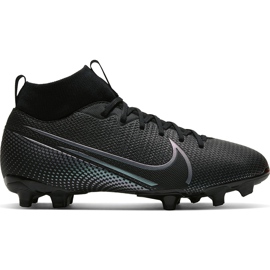 Nike Mercurial Superfly 7 Academy FG / MG Junior AT8120 010 nogometne cipele crna crna