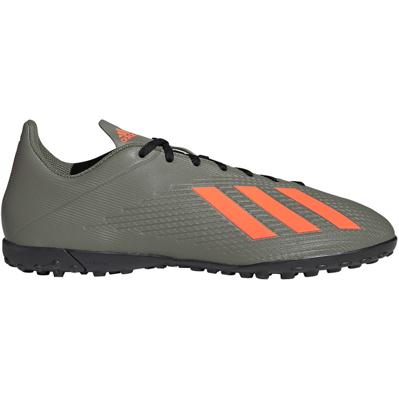 Zelene nogometne cipele adidas X 19.4 Tf EF8370 zelena siva