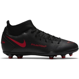 Nike Phantom Gt Club Df FG / MG Junior CW6727 060 nogometne cipele crna crna