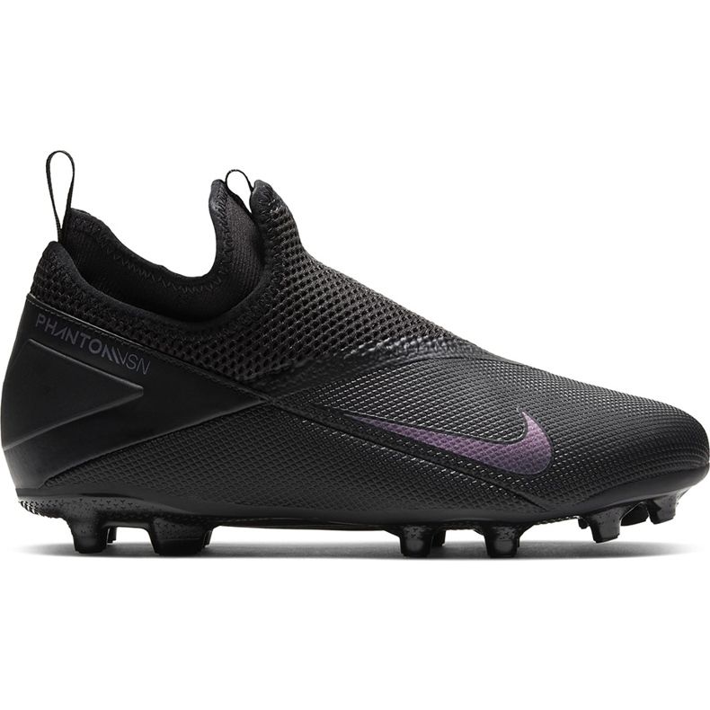 Nike Phantom Vsn 2 Academy Df FG / MG Junior CD4059 010 nogometne cipele crno crno