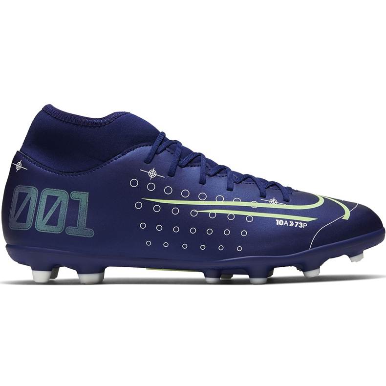 Nike Mercurial Superfly 7 Club Mds FG / MG BQ5463 401 nogometna cipela mornarsko plava plava