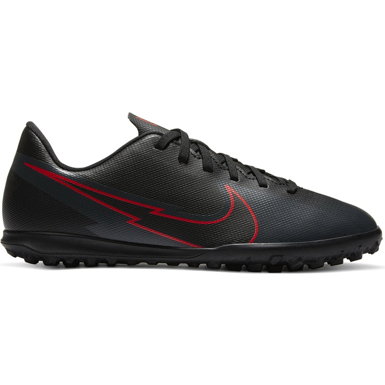 Nike Mercurial Vapor 13 Club Tf Junior AT8177 060 nogometna cipela crno crno
