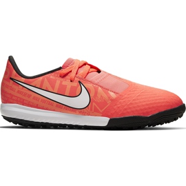 Nike nogometna cipela Phantom Venom Academy Tf Junior AO0377 810 narančasta narančasta