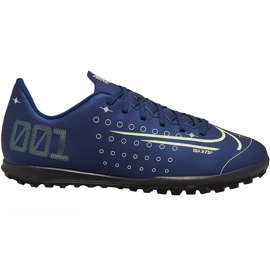 Nike Mercurial Vapor 13 Club Mds Tf Junior CJ1179 401 nogometna cipela višebojan tamnoplava