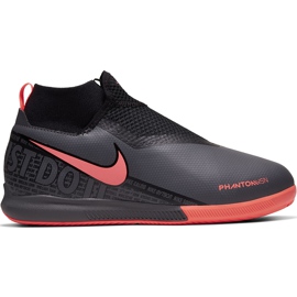 Obuća za nogomet Nike Phantom Vsn Academy Df Ic Jr AO3290 080 siva plava