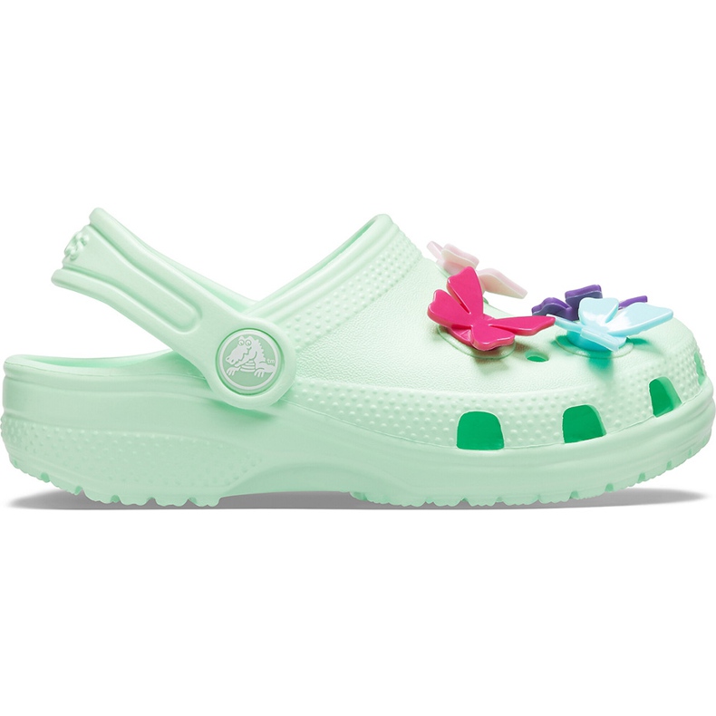 Crocs kids Classic Butterfly Charm Clg Ps green 206179 3TI zelena