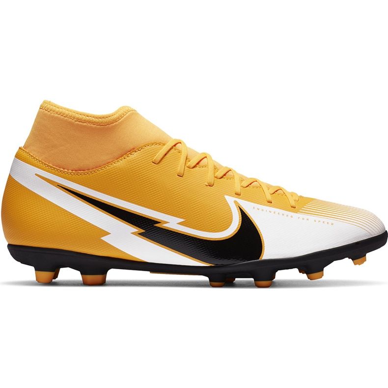 Nike Mercurial Superfly 7 Club FG / MG AT7949 801 nogometne cipele naranča žuta boja